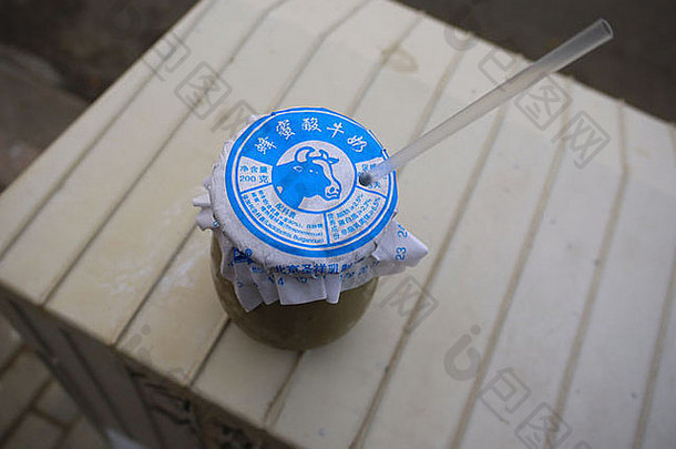 能传统的当地的酸奶北京中国