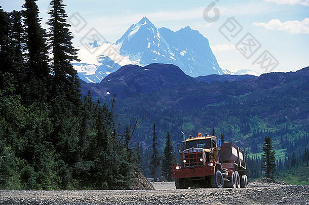 卡车携带黄金小时简明扼要我的北西方加拿大