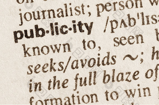 定义词宣传字典