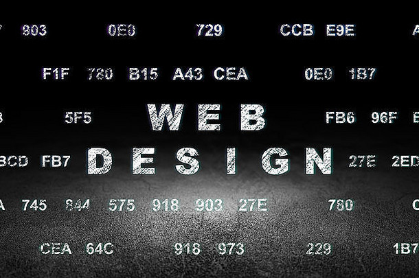 Web开发概念：grunge暗室中的Web设计