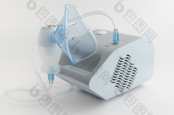 雾化器也被称为吸入器，用于给患有哮喘或呼吸系统疾病的人服用药物