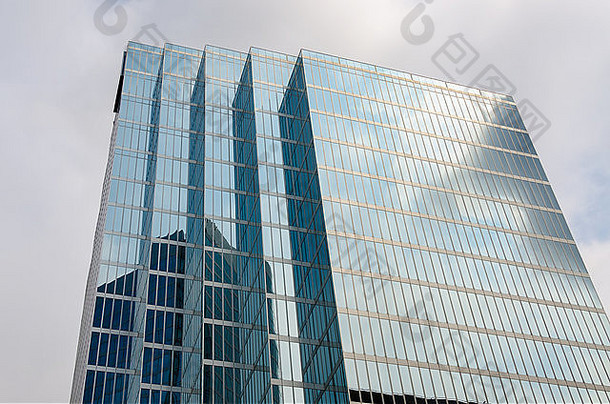 玻璃摩天大楼温哥华加拿大