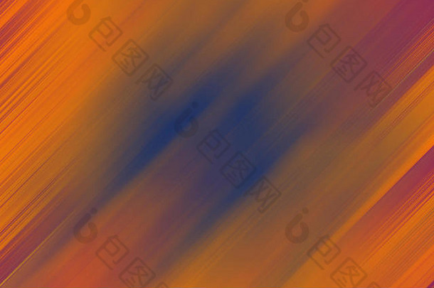 抽象柔和的彩色平滑模糊纹理背景，离焦色调为金色、黄色和橙色