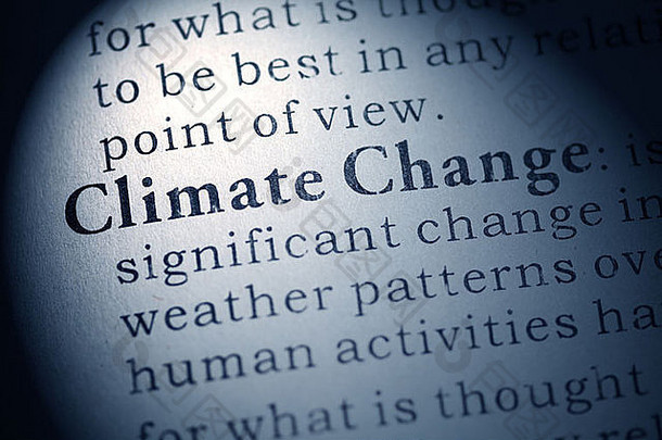 假的字典字典定义气候改变