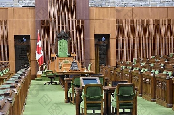临时加拿大房子下议院议会位于西块议会山渥太华安大略加拿大