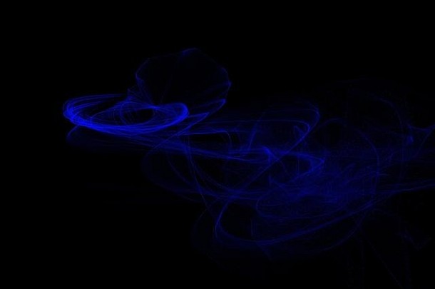神奇的宇宙神秘抽象背景。五颜六色的烟，水里的墨，宇宙的图案。抽象运动、火的流动、火焰