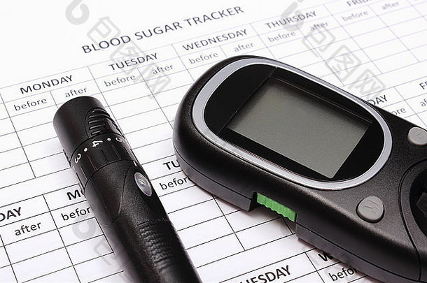 glucometer《柳叶刀》设备说谎空医疗形式测量糖血