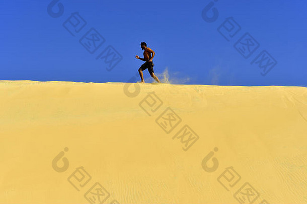 沙丘地区健身跑