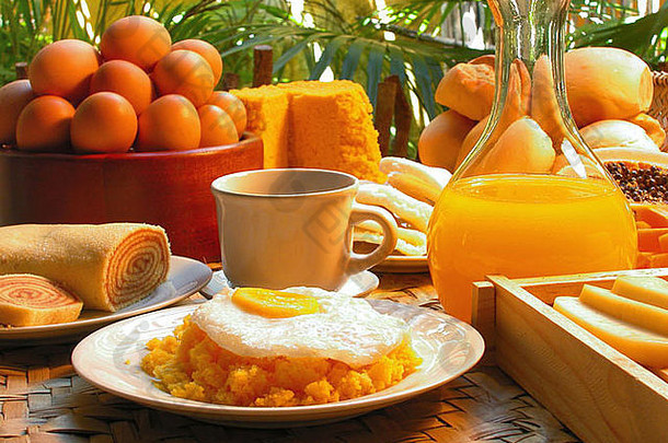 巴西典型的早餐