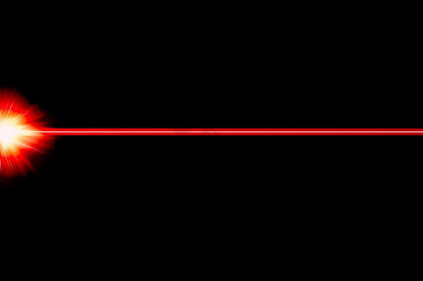 激光红火十字作为平面设计的背景插图。