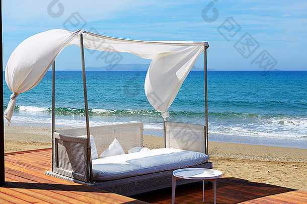 海滩奢侈品酒店克里特岛希腊