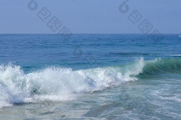 拉古娜奈杰尔珍珠海滩海浪海洋海滩冲浪边