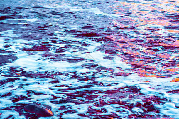 海洋波表面水