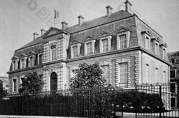 巴斯德学院的早期复型，1880年，法国<strong>巴黎</strong>