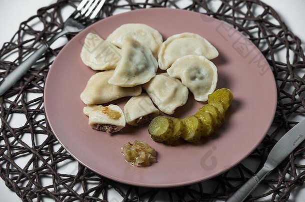 拔毛饺子，乌克兰传统家常菜varenyky