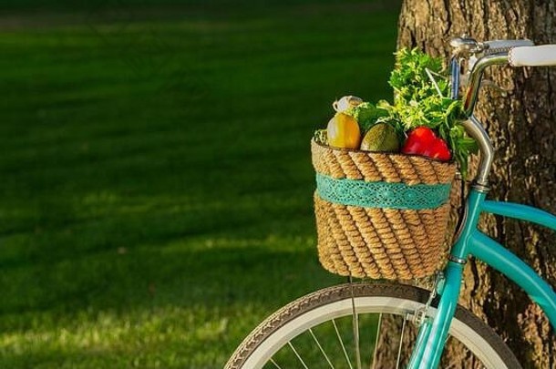 用环保自行车拯救地球，吃环保产品