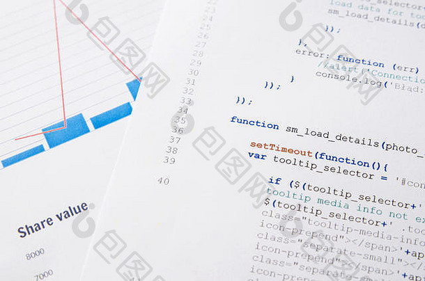 网络开发人员编程代码编程网络设计超文本标记语言印刷代码电脑WWW脚本
