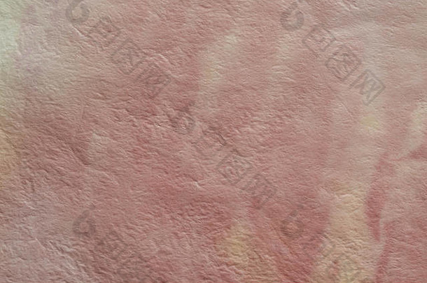 粉色彩绘折皱薄纱纸背景纹理