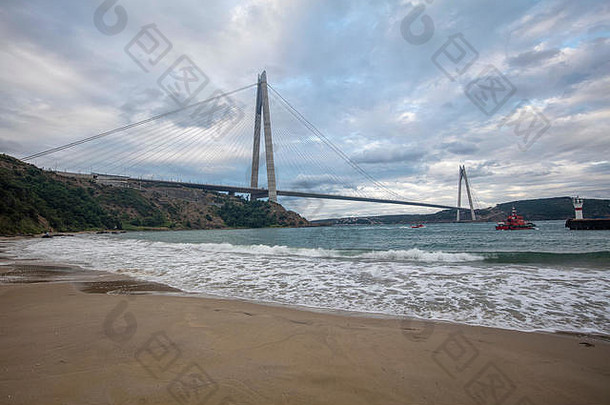 雅武兹苏丹塞利姆大桥，伊斯坦布尔，土耳其