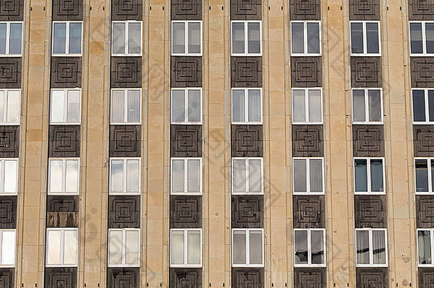 窗户的规则结构——现代建筑