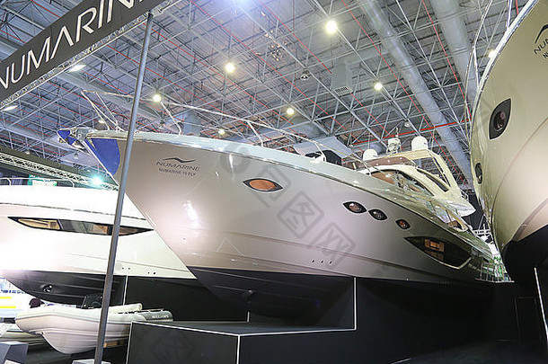 Numarine 70 Fly游艇在第九届北汽欧亚船展上展出