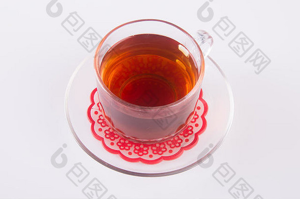 茶杯或杯底红茶
