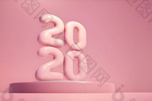 色彩斑斓的摘要全景背景一年粉红色的几何背景车背面板呈现电脑数字生成的illustrati