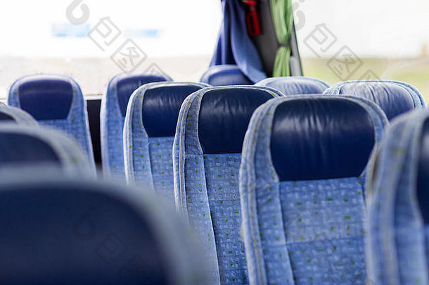 旅游巴士内饰和座椅