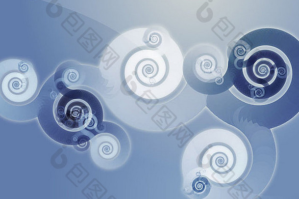 抽象漩涡螺旋式有机设计壁纸背景