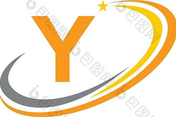 现代标志解决方案首字母Y