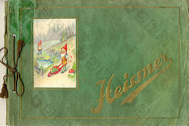 1938年左右海斯纳花园装饰物目录封面