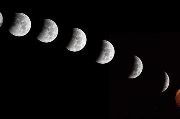 该序列在2014年10月8<strong>日</strong>的月食期间对<strong>月球</strong>进行了观测。