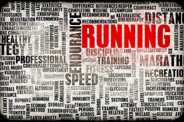 跑步是一项耐力、健身和业余运动