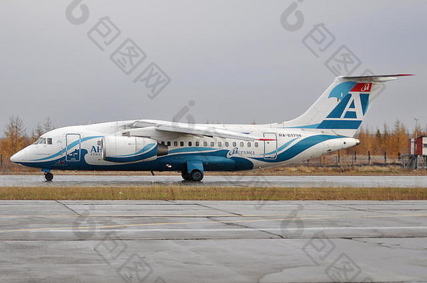 安加拉航空公司安东诺夫AN-148-100E，西伯利亚米尔尼。