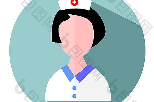 护士公寓设计图标