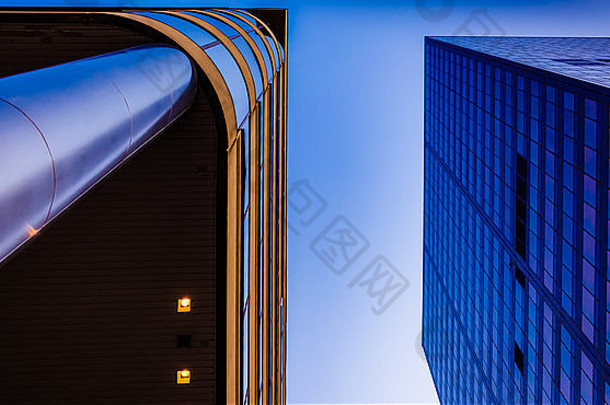 宾夕法尼亚州费城市中心的摩天大楼。