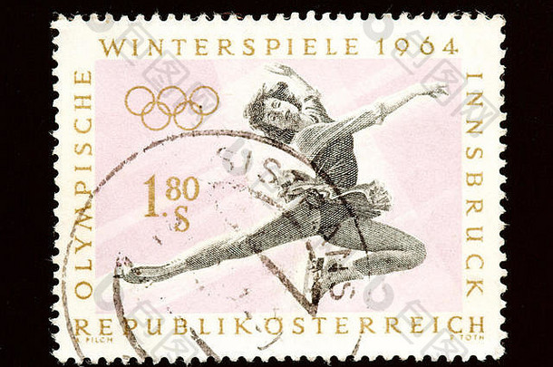 奥地利邮票-1964年冬季奥运会