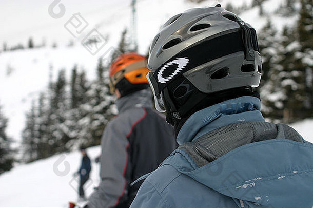 滑雪加拿大落基山脉