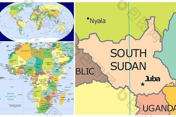 南苏丹和非洲