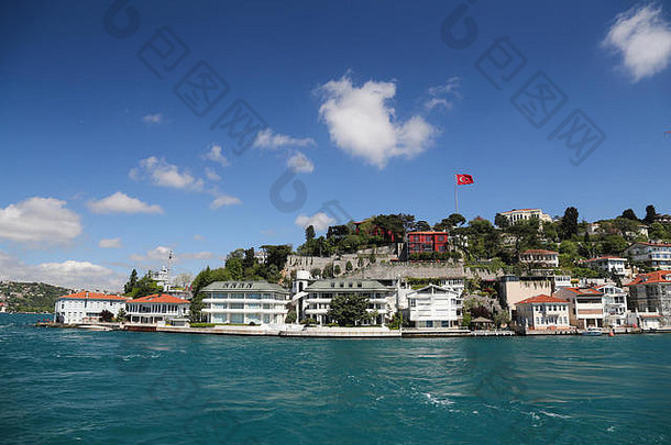 <strong>建筑</strong>横跨博斯普鲁斯海峡海峡伊斯坦布尔城市火鸡