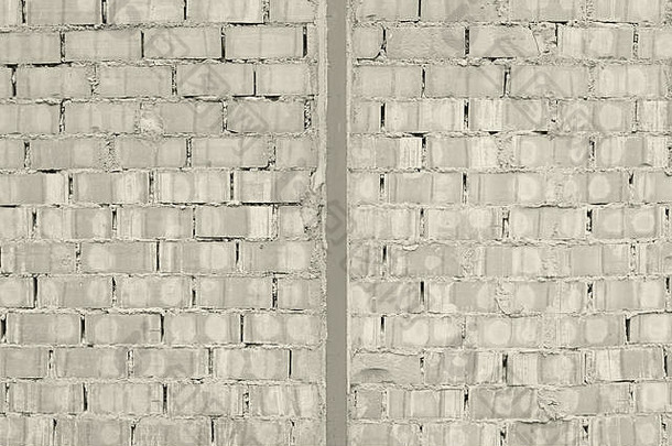城市道路建设中的墙砖建筑