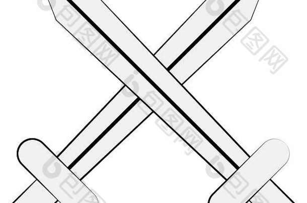 交叉剑游戏图标