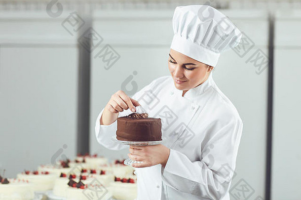 糖果店装修巧克力蛋糕糕点商店