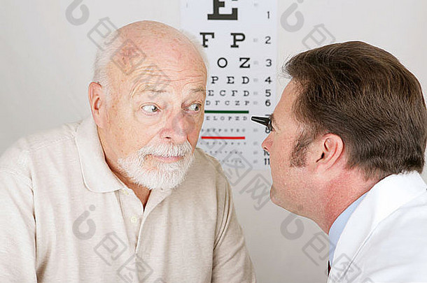 眼镜商检眼镜病人眼睛