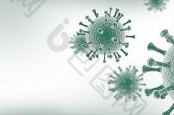 冠状病毒科维德流感大流行概念背景