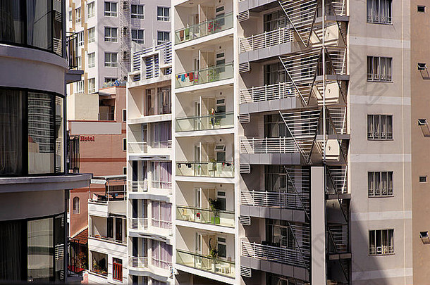 现代公寓建筑牙医页越南