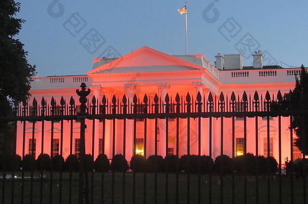 华盛顿美国10月白色房子基斯粉红色的荣誉国家乳房<strong>癌症</strong>意识月华盛顿美国信贷凯尔蝙蝠除生活新闻