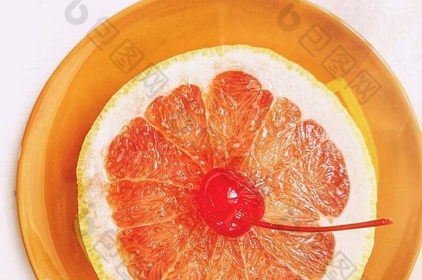 葡萄柚橙色板