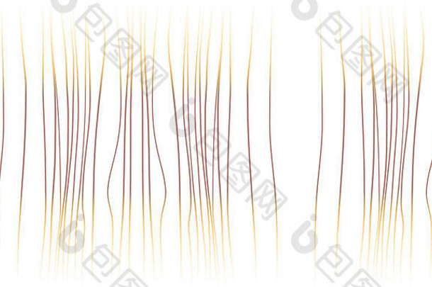 抽象无缝树木生长线自然图案纹理背景设计插图壁纸