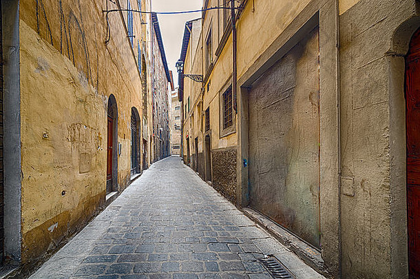 意大利托斯卡纳佛罗伦萨的古巷